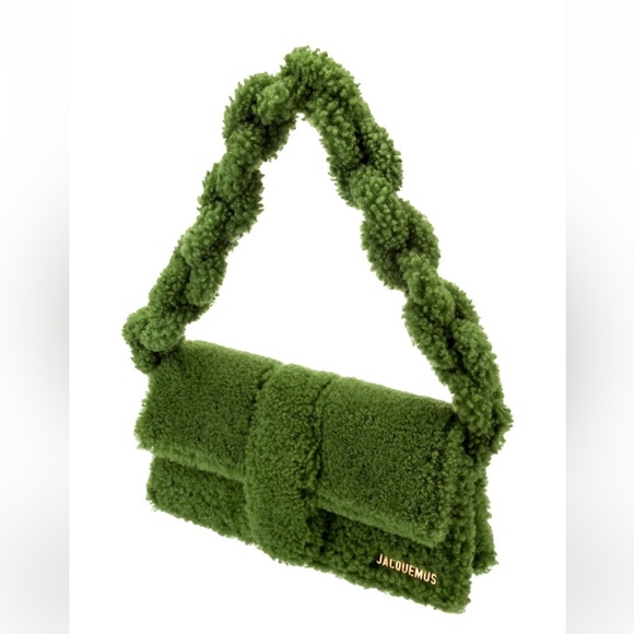 Jacquemus le bambidou shearling shoulder bag - Picture 9 of 12